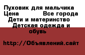 Пуховик для мальчика › Цена ­ 1 600 - Все города Дети и материнство » Детская одежда и обувь   